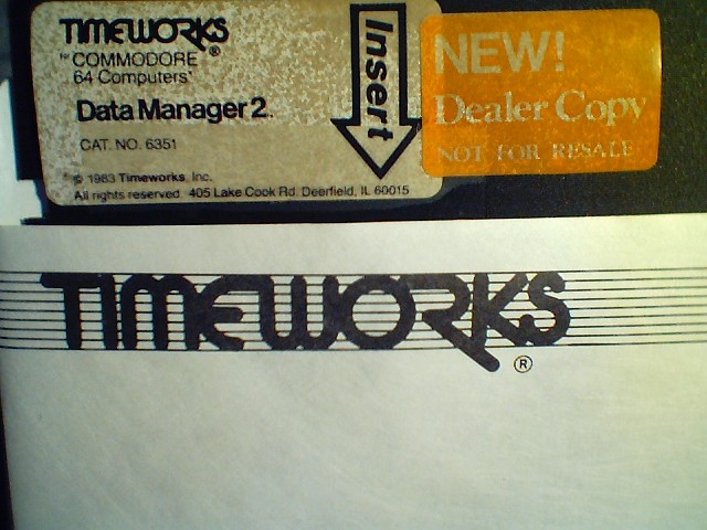 Timeworks Data Manager 2 Dealer Only Copy